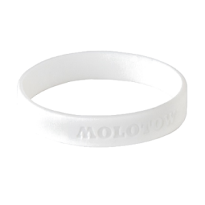 Wrist Band White molotow